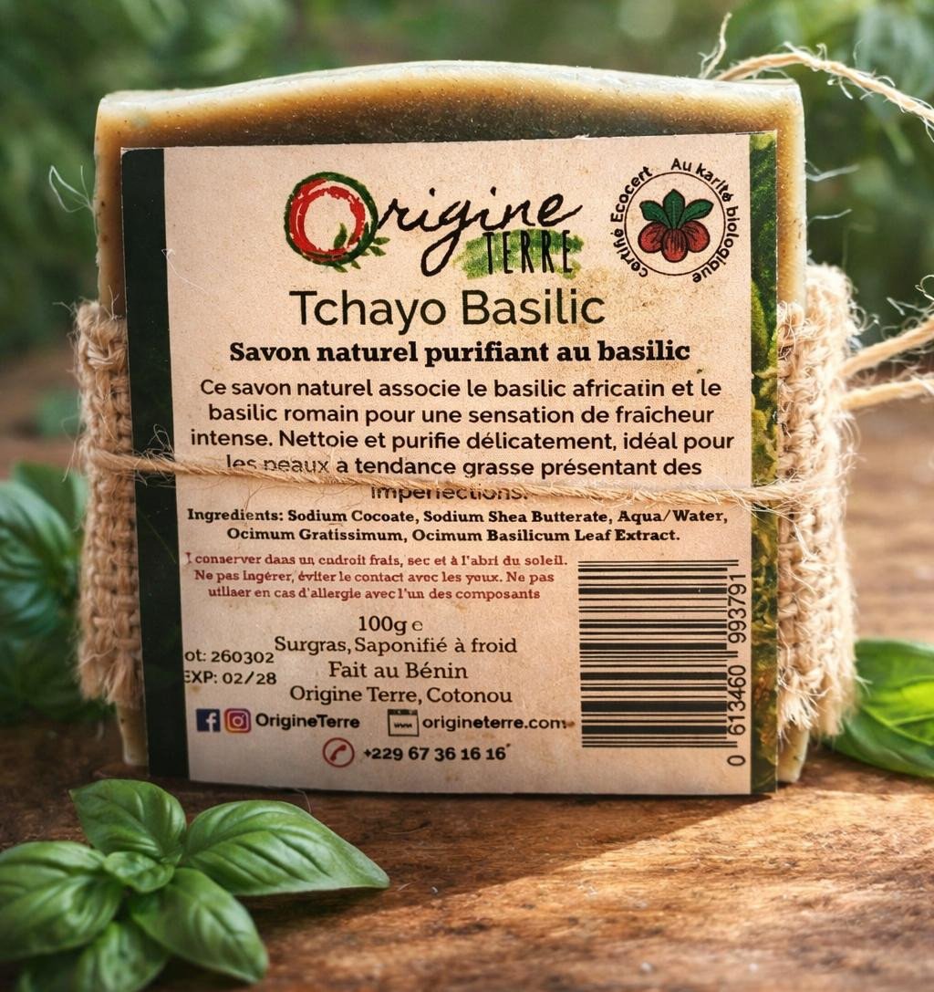 Savon tchayo basilic