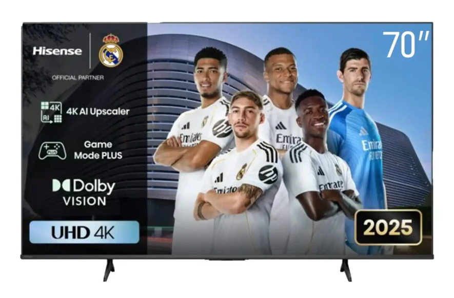 Hisense TV 70" UHD 4K Smart TV A6Q