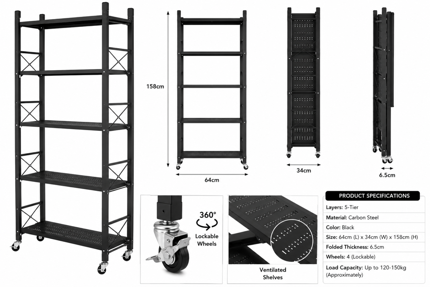 Multi purpose storage Rack