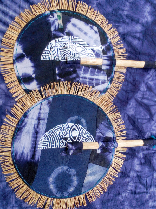 Indigo fan