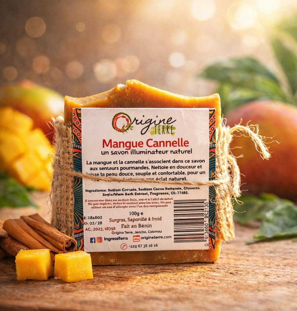 Savon mangue cannelle